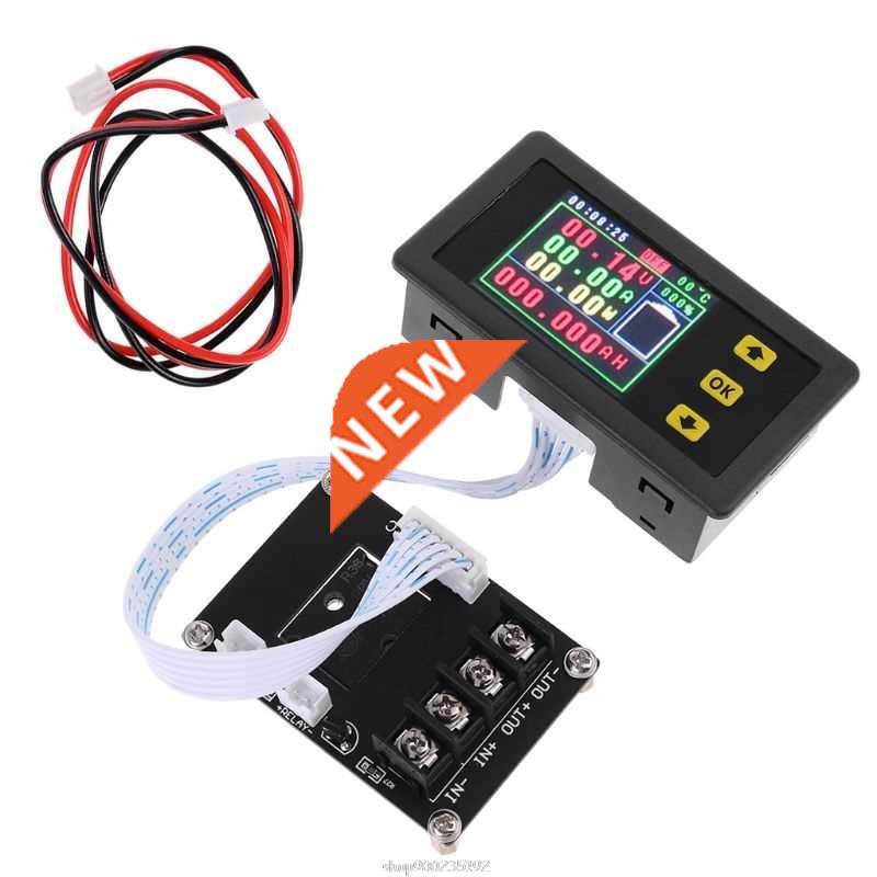 VA75010S Voltmeter Ammeter Coulomb Power Capacity Meter Batt