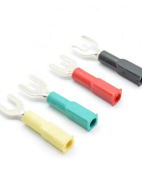 4pcs Pure copper open 6mm DCC power test socket U-sd wr