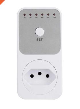 BR Plug Electricity Power Metering Socket 10Hr Timer Socket