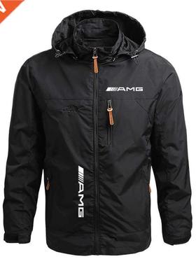 2021 Attracts Attention Coats AMG Logo Prints Spring Men Sol