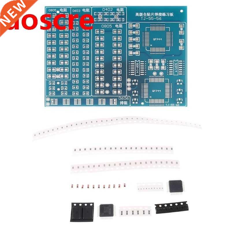 Components SMD Soldering Practice Board Plate  Kit Diode