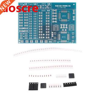 Components SMD Soldering Practice Board Plate  Kit Diode