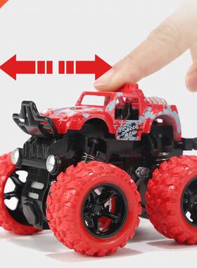 1:36 Mini Inertia Four-Wheel-Drive off-Road Vehicle Children