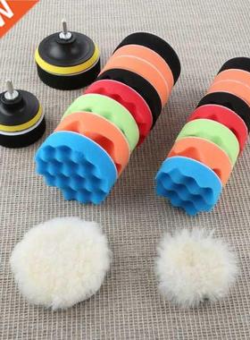 12pcs 3/4 inch Car Polishing Waxing Pads M14 Thread Self-adh