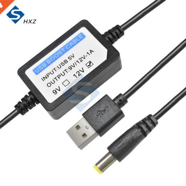 USB Power Boost Line 5V To 9V 12V 1A Boost Line DC Port 5.5