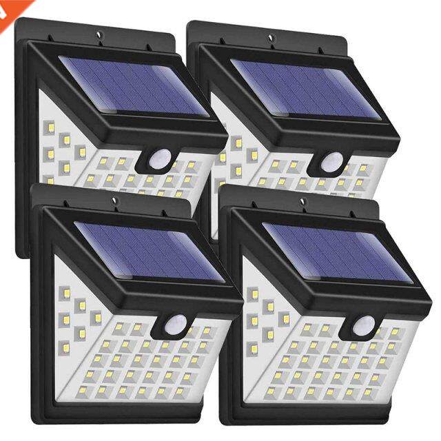 Solar Motion Sensor Lights Outdoor, 40 LED Solar Security Li