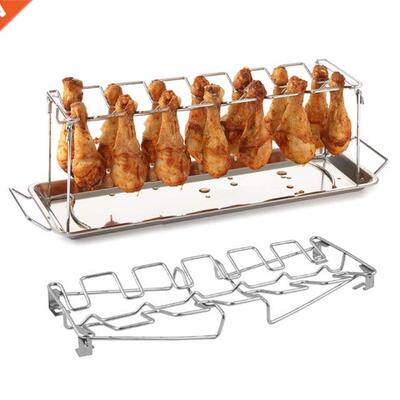 Chicken Wing Leg Rack For Grill Smoker Oven Stainless Steel