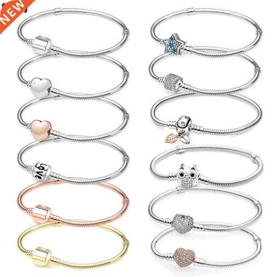 Dropshipping High Snake Chain Bracelets Fit Original Beaded