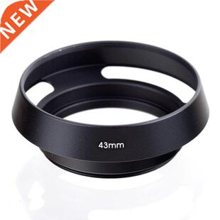 10pcs/lot 40.5 43 46 49 52 55 58 62 67mm Black Vented Curved