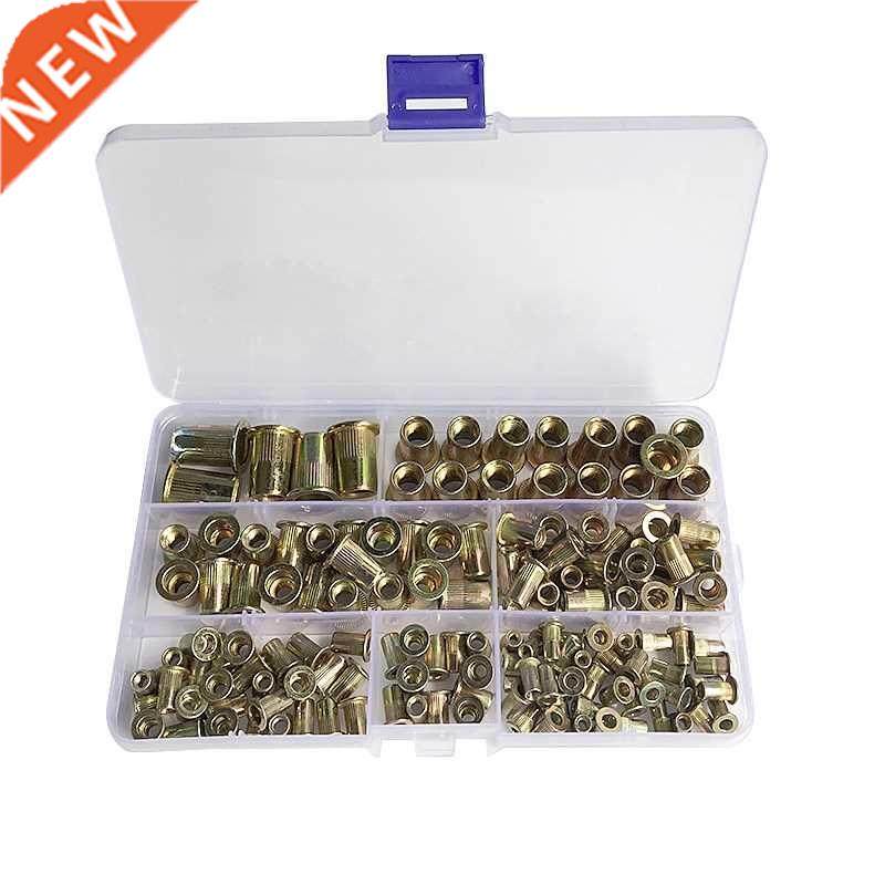 150pcs/box Nutsert Cap Rivet Nut Assortment M M4 M5 M6 M8 M