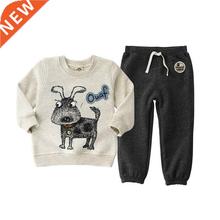 Fashion bear sport clothing sets for kids clothes 3-6Y hoodi