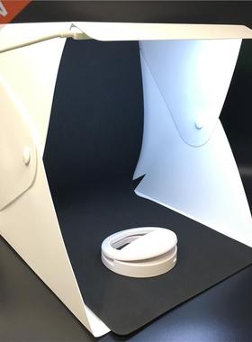 2 Background LED Folding Lightbox Portable Photography Photo