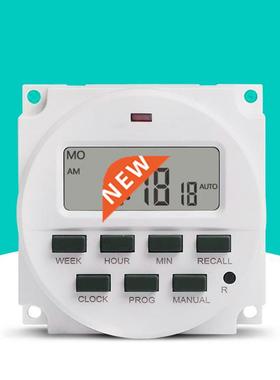 Digital Timer 12V DC 7 Days Programmable Time Switch 15.98 I