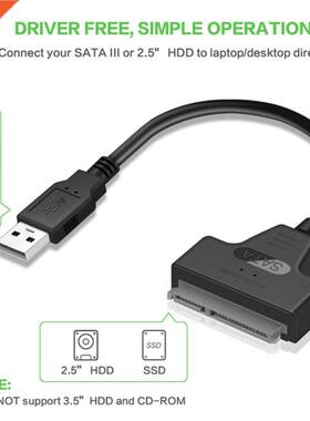 Cable Adapter SATA To USB 2.0/Type C SATA 22pn Sold State
