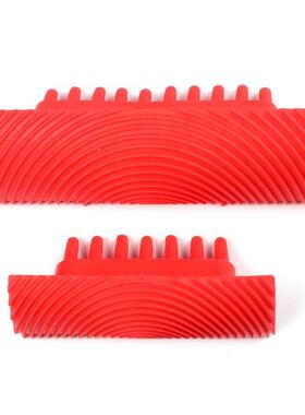 2Pcs Wood Grain Pattern Rubber  Graining Painting Tool fo