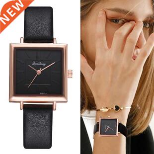 Dropshiping New Top Brand Square Woen Bracelet Watch Contra