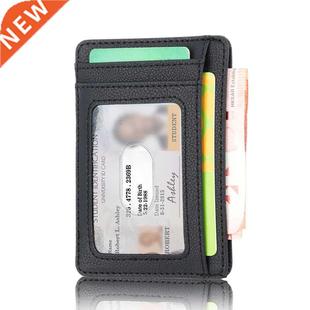 Wallet Hold Blocking Card Credit Slim Leather Men RFID New