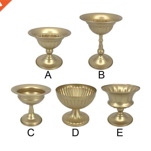 european style metal vase table centerpiece home decor flowe