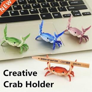 Pen Holder Penholder Crabs Crab Storage Gift Weightlifting J