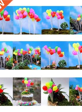 Simulation Colorful Balloons Miniatures Dolls Home Garden De