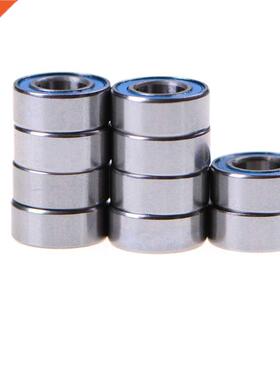 10PCS 5x10x4 mm MR105-2RS Miniature Ball Bearings Rubber Sea
