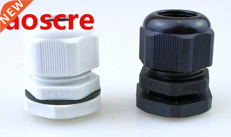 10PCS PG21 Nylon cable waterproof connector plastic cable fi