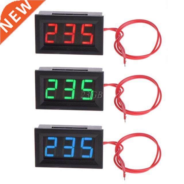 2 Wire 0.56 AC 30V-500V LED Digital Voltmeter Voltage Meter
