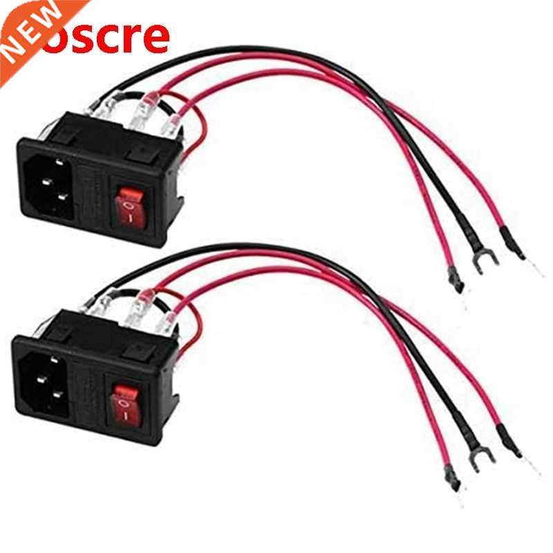 2 Pcs 3D Printer Power Switch 220V/110V 10A Short Circuit Pr