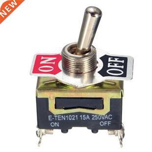 10pcs 250V Rocker SPST OFF TEN1021 2Pin Bot