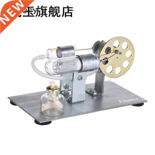 Mini Hot Air Stirling Engine Motor Model Stream Power Physic