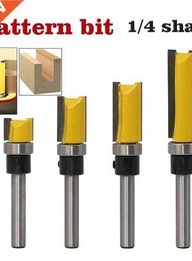 1/4 Shank Template Trim Hinge Mortising Router Bit Straight