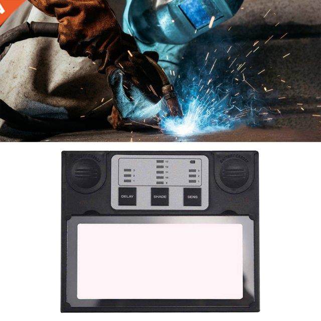 G6DA Solar Automatic Dimming Welding Lens Keep Face from Pee