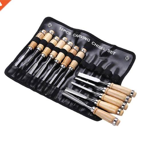 Carvng Tools Woodworkng Gouges Set Woodworkng Drllng Ca