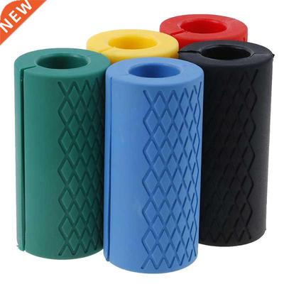 1 PC Dumbbell Fat Barbell Grips Thick Bar Handle Pull Up Wei