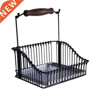 Shelf Wire Kitchen Bin Org Basket Under Cabinet Storage Rack