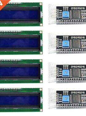8 Pieces IIC/ I2C/ TWI LCD Serial Interface Adapter and LCD