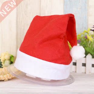 Thick Plush Christmas Hat Santa Claus Hats for Adult New Yea