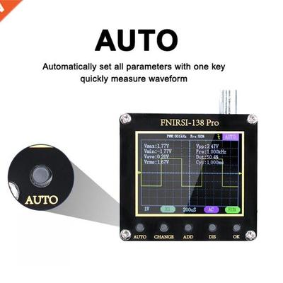 FNIRSI 138pro Oscilloscope Digital Oscilloscope 1 Button Aut