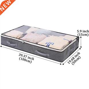 100*50*15cm Under Bed Storage Bags Large Capacity Breathable