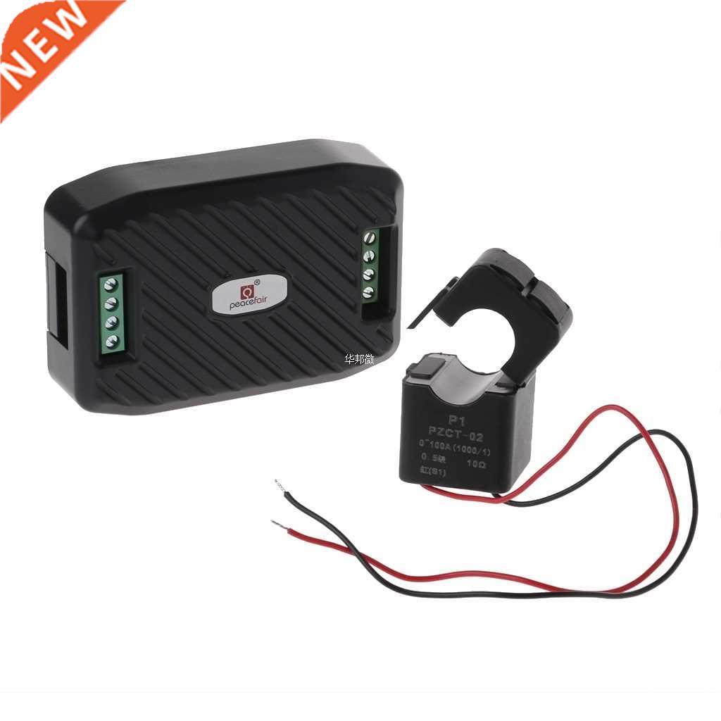 AC 100A Voltage Current Energy Hz Power factor RS485 Modbus