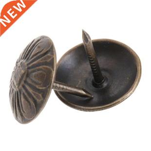 Bronze Upholstery Nails 100pcs Studs Antique Tacks Vint 16mm