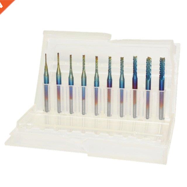 Heavy Duty CNC Router Bits 10 Packs CNC Bit End Mill Cutter