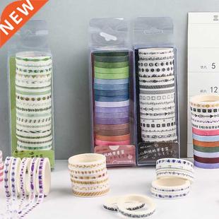 color Washi Tape 20pcs Decorative Multi Scrapbooking pack