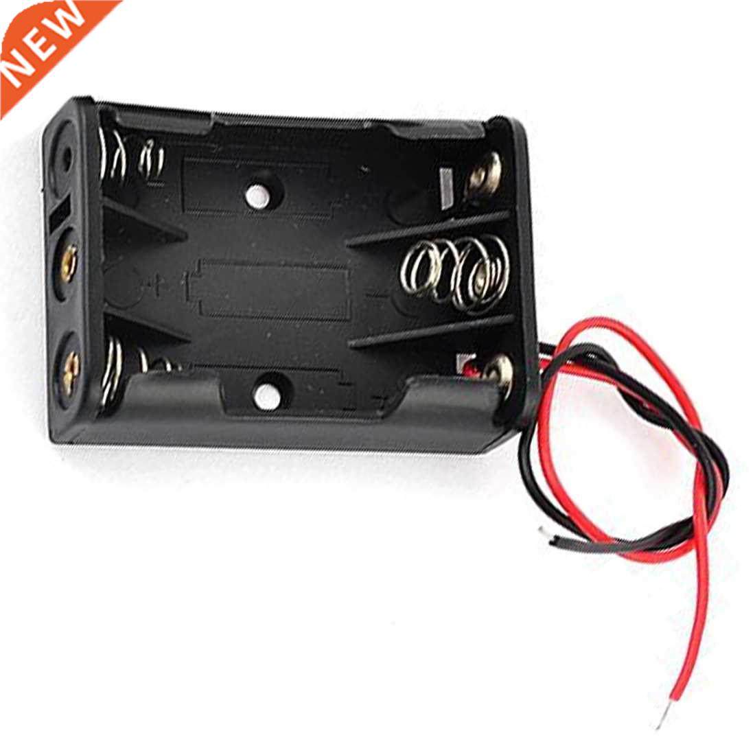 5 PCS 3 x 1.5V AAA Battery Batteries Holder Case w Wire Lead