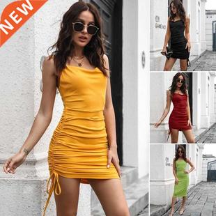 Women dresses mini Dress summer clothes Casual Basic 2022