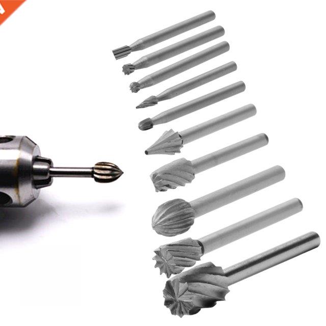 2019 10PC/Set Rotary File Electric Grinding Polishing Head E