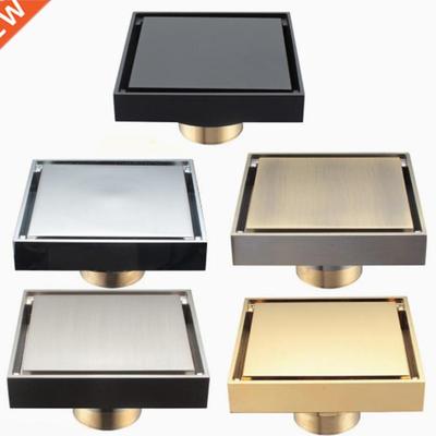 Brass Shower Drain Bathroom Floor Drain Tile Insert Square A