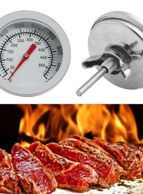 Stainless Steel Barbecue BBQ Smoker Grill 50-500C Thermomete