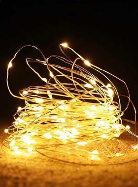 Fairy Lights Copper Wire Led String Light 1/2/5/10M Outdoor