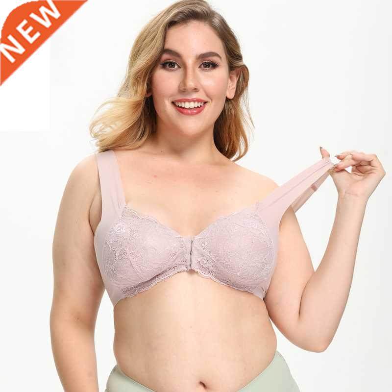 Dropshipping Plus Size Bras For Women Push Up Front Closure